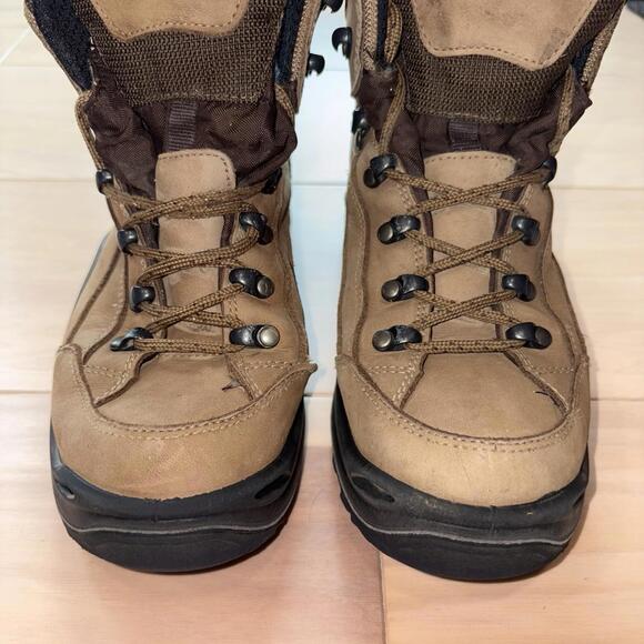 Lowa Boots Womens Size 7 Brown Renegade GTX Mid WS Hiking Vibram Outdoor - Picture 5 of 8